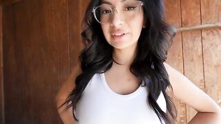 I seduced my contractor and had him fuck me in the barn