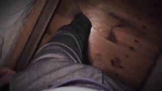 My big ass wife got caught playing with a dildo and had sex