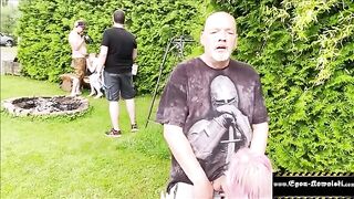 A hot voyeur girl was caught in action by Egon Kowalski and got fucked hard