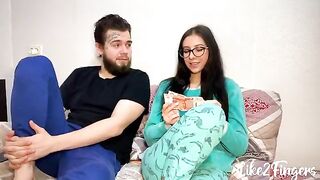 Hot guy fucked in his ass hole a cute stepsister with a gape ass