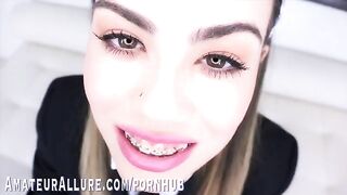 The guy checked the strength of mouth-watering student Veronica Valentine