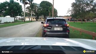 Kinky girl Gianna Grey gets fucked by mechanic on the road