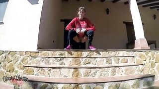 Public Pissing Compilation with the hottest girls outside