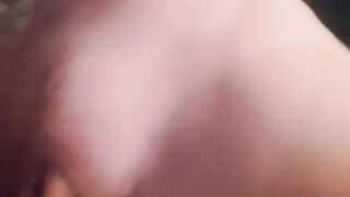 I play with her nipples then she fucks my face in an intense session