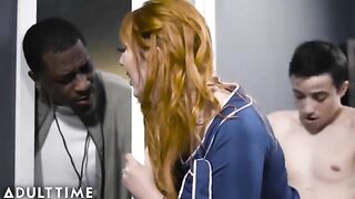 A cheating wife Lauren Phillips almost gets caught with her student